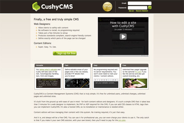 CushyCMS CushyCMS